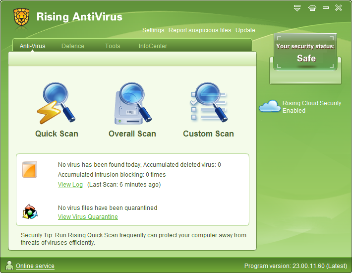 Rising Antivirus Free
