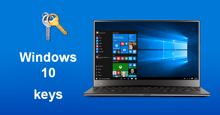 Ключи для активации Windows 10